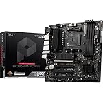 MSI PRO B550M-VC WiFi ProSeries Motherboard (AMD Ryzen 5000 Series, AM4, DDR4, PCIe 4.0, SATA 6Gb/s, M.2, USB 3.2 Gen 2, HDMI/DP, Wi-Fi 6E, Bluetooth 5.2, mATX)