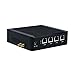 immagine 1Firewall Micro Appliance VPN Router Mikrotik pfSense Network Security industriale Mini PC con 4 porte Intel Gigabit LAN J1900 Partaker i5/I1/l6/l8. nero Barebone No RAM No Storage