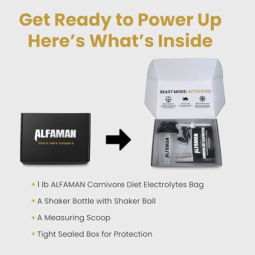 ALFAMAN Carnivore Electrolytes Powder