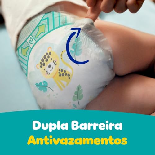 Fralda Pampers Confort Sec XG 148 Unidades,... glide