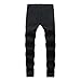 Gusspower Pantalones Vaqueros Hombres Rotos Pitillo Slim Fit Skinny Pantalones Casuales Elasticos...