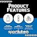 SportLube Premium Water-Based Lubricant (8.1 Ounce) - Personal Lubrication for Men and Women - Long Lasting, Hypoallergenic, Odorless