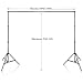 SLOW DOLPHIN Photo Video Studio 10x7ft(WxH) Adjustable Backdrop Support System Kit Background Stand with Carry Bag