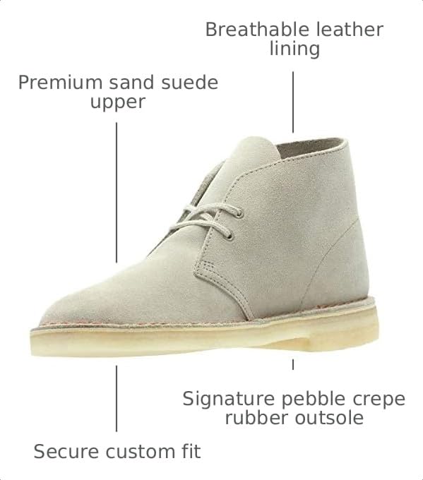 Image of Clarks mens Desert Boots
