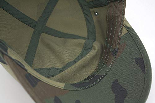 Image of The Vintage Year Heavy Stitching Washed Cotton Cadet Hat - Durable Military Baseball Cap for Men & Women, Outdoor Casual Wear