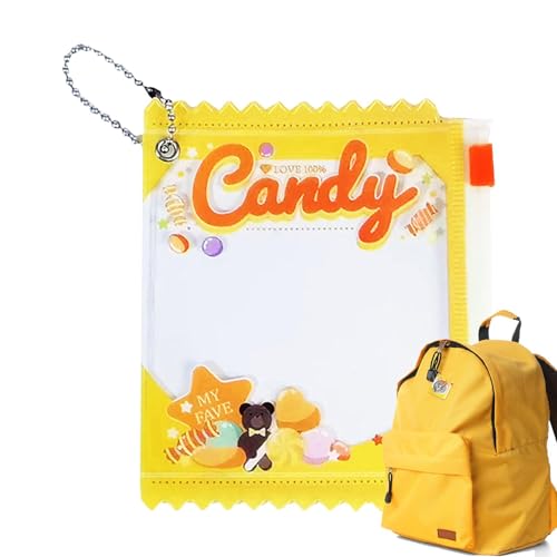 Bolsas transparentes resellables, bolsa de almacenamiento transparente con cierre de insignia, accesorios de embalaje resellables para pulseras, llaveros, joyas, caramelos, bolsas versátiles