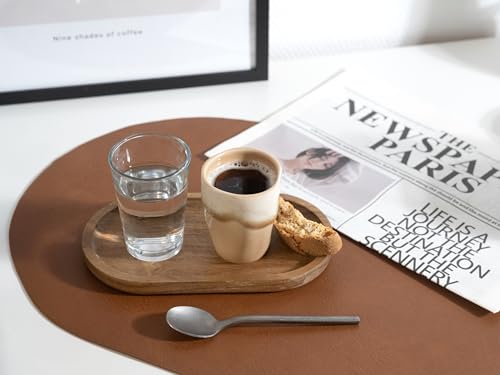 Lot de 4 tasses à expresso en grès Creatable de qualité supérieure