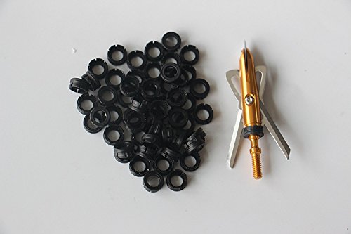 E5E10 100Pcs High Performance O-Rings Replacement Shock Collar For Broadheads Arrowheads With Blades #TOP3
