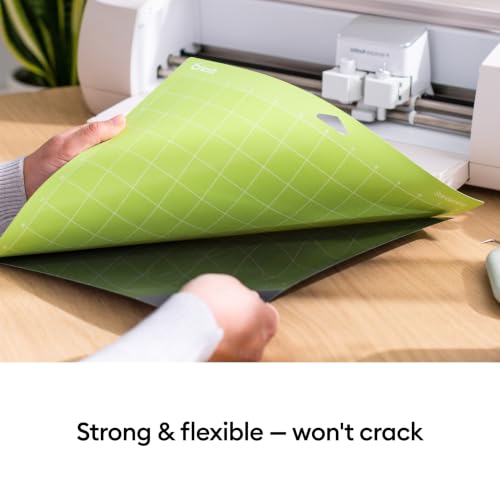 Image of Cricut StandardGrip Machine Mats 12in x 24in, Green (3 Count) | Reusable Cutting Mats for Crafts with Protective Film -Compatible with Cricut Explore & Maker