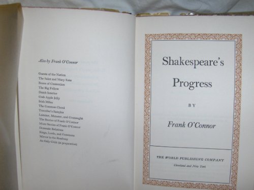 Shakespeare's Progress B0007DLHRA Book Cover