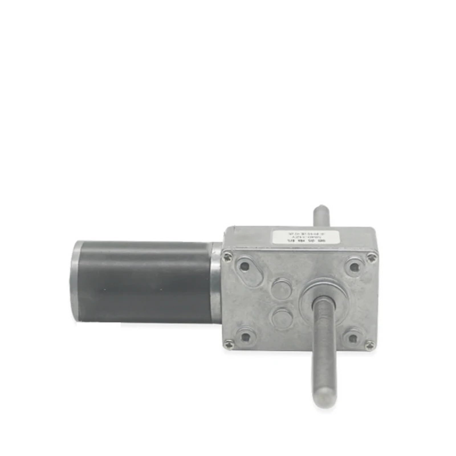 Motor de CC de doble eje con tornillo de salida doble, 5840-31ZY, M8 x 72 mm, con bridas, 12 V, 24 V, 12-470 rpm, con elevador de tornillo sin fin(12V and 2 flangs,470RPM,Same Direction)