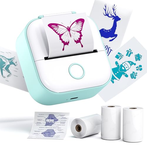 Phomemo Sticker Printer- Print Pods T02, Mini Printer Sticker Maker...