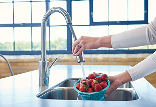 Moen 7882 Genta LX Einhandgriff Pull-Down-Sprüher Moderne Küchenarmatur mit Reflex und Power Boost, Chrome – Bild 8