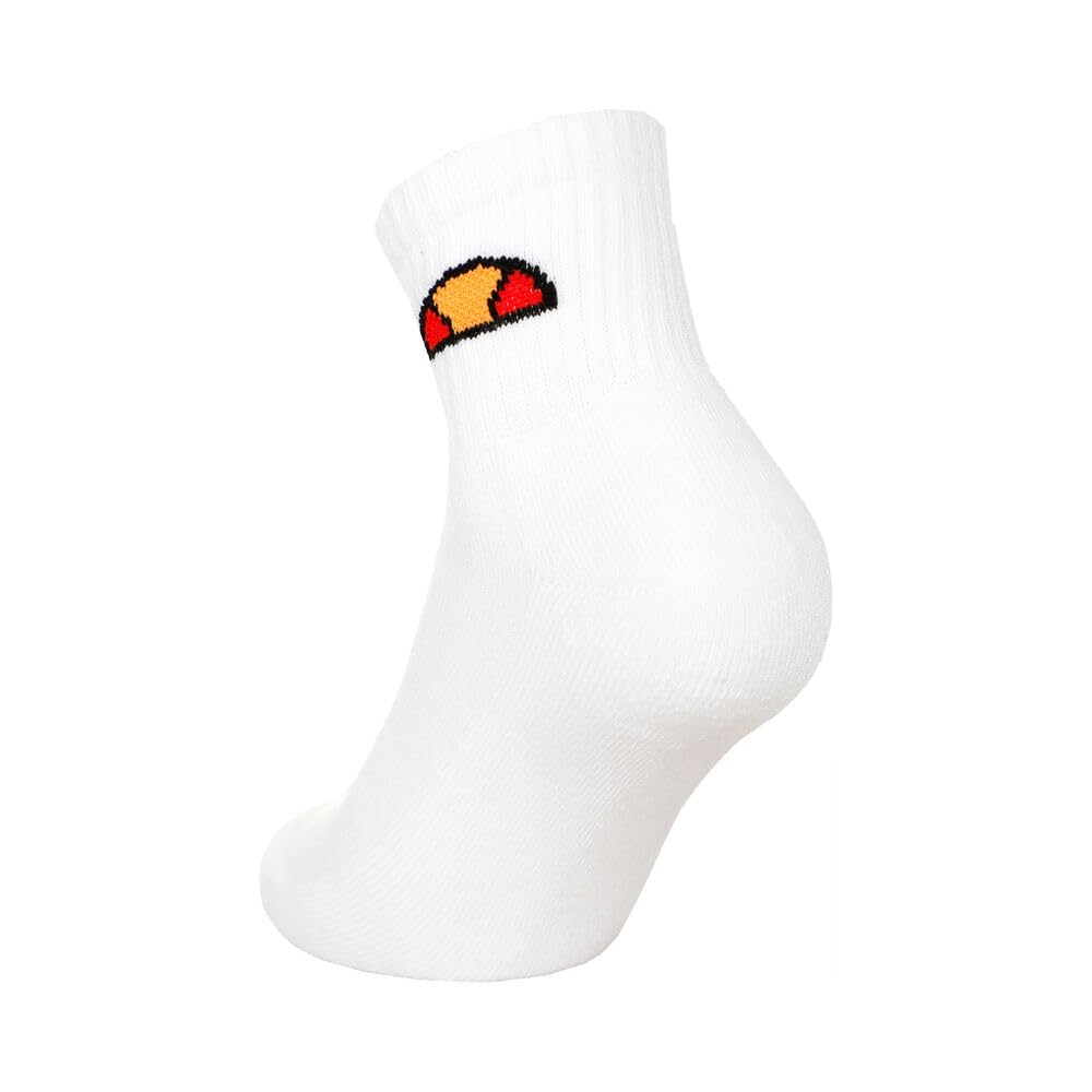 ellesse Tallo 3-pak skarpety do kostki białe 12-14