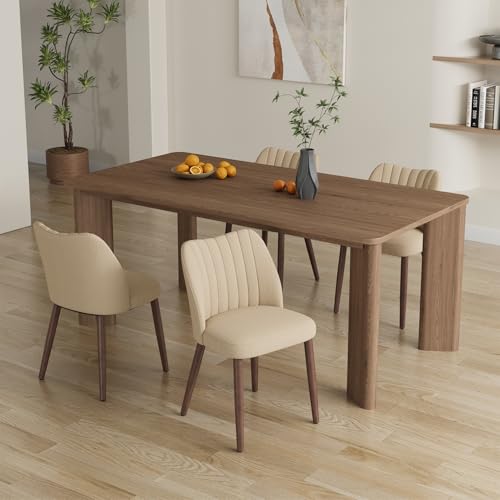Homixis Upholstered Farmhouse Dining Chairs