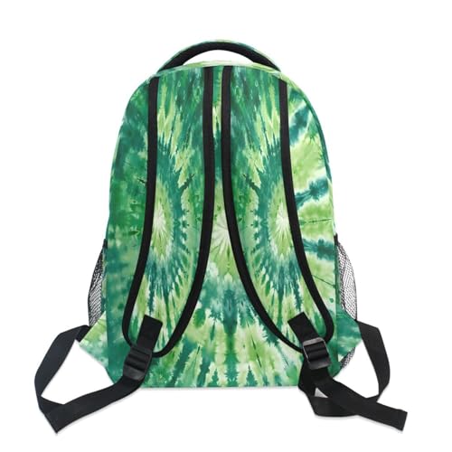 ALAZA Aqua Green Tie Dye Kids School Backpack for Boys Girls Teens Bookbag Travel Daypack Bag 16 inch4