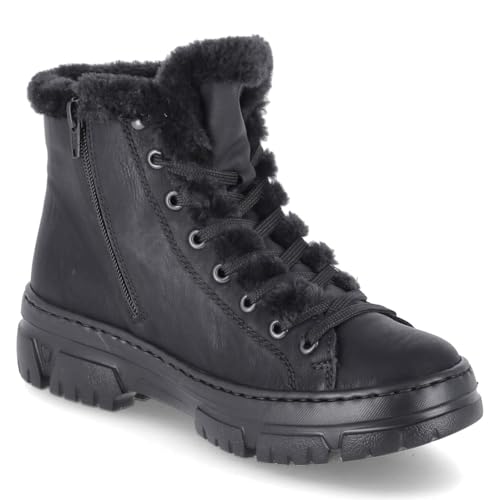 Rieker Damen Schnürstiefel Z7411-00 schwarz Gr. 38 – Ansicht 5
