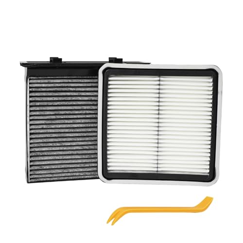 SCREW RHINO Engine Air Filter&Cabin Air Filter Combo Fits Subaru Forester 2009-2018 Crosstrek/XV Crosstrek 2013-2017 Impreza 2008-2016 WRX 2012-2021 WRX STI 2013-2018-CF10930&CA9997