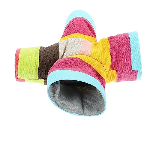 Garneck Pet Tunnel Hamster Tunnel Plaything for Indoor Fun Durable Rainbow Hideout for Hamsters Rabbits and Pets for Home Travel