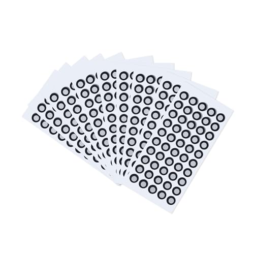 Revopoint Marcadores de Escaneo 3D para Escáneres 3D, Patrones altamente reflectantes y adhesivos para el seguimiento de objetos sin características, Escaneo mejorado, 1000 puntos, 6,0mm