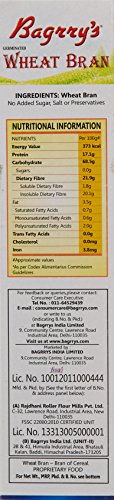 Image of Bagrry's Wheat Bran 500 gm Box| High in Fibre & Protein | Helps Reduce Cholesterol & Manages Weight | Good Digestive Health (Pack of 2)