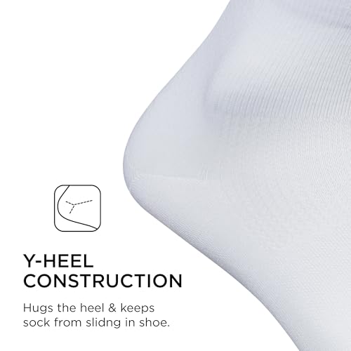 Feetures High Performance Ultra Light Cushion Quarter Sock - Moisture-Wicking Athletic Socks - (1 Pair)4