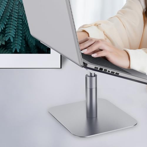 Base Ajustable para Laptop Portátil de Aluminio Plata miniatura 4