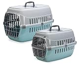 Karlie Eco Transportbox Tourist 2, 56X36X36 cm, Aquamarin
