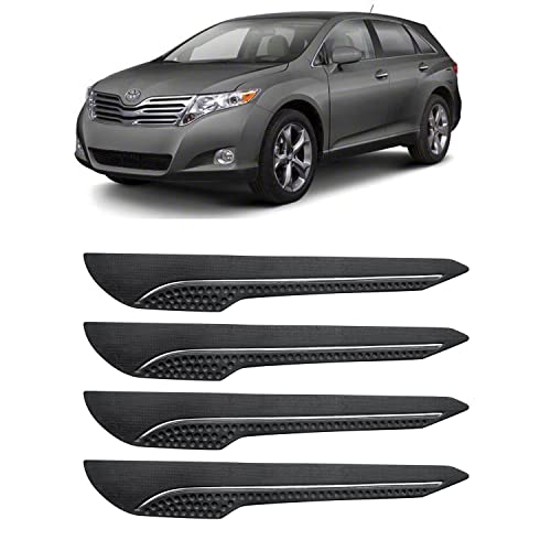 Image of AOSIS-Car Bumper Protector /Bumper Guard for Toyota Venza with Single Chrome Stripe (4-Pcs)