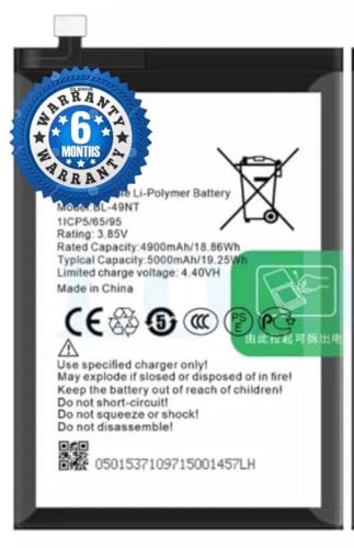 Image of Original BL-49NT Battery for Tecno Pop 7 Battery with 6 Months Warranty*** (C291)