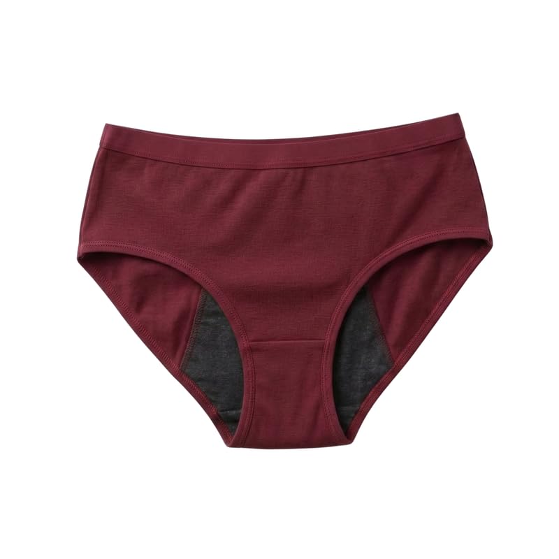 Kryone Collection Women’s Leak Proof Period Panty | Reusable Menstrual Underwear | Soft Cotton Period Panties for Women & Girls | Absorbent, Comfortable, Breathable & No Pad Needed
