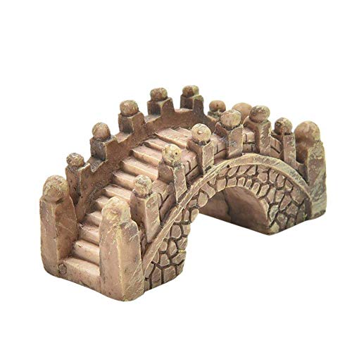 Ponte in Pietra in Miniatura da 1,5 * 2 * 4,5 cm Ornamento per Ponti in Miniatura da Giardino Fata Casa delle Bambole Fai da Te Pratico e Popolare Fashion Processing