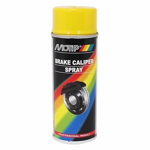 SuperGift.com 400ml, Brake Caliper Spray Paint (Yellow)