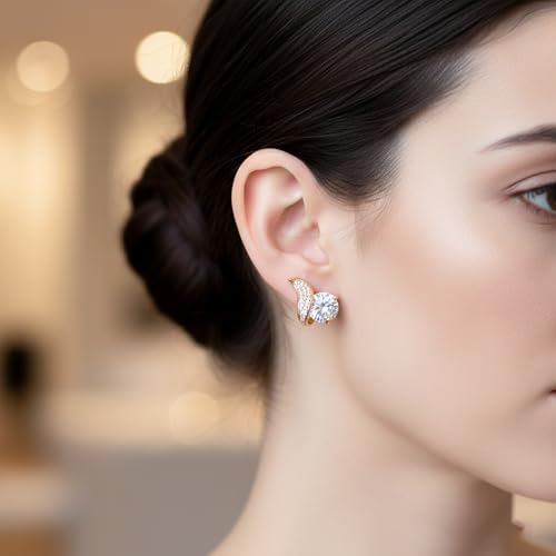 Image of Modern Dangle Earrings for Women | Chic Statement Earrings for Girls | Stylish Lightweight Fashion Jewelry for Casual, Party & Special Occasions