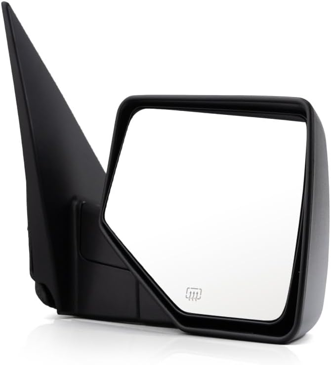 For Ford Explorer Sport Trac 2007 08 09 2010 Door Mirror Passenger Side | Power | Heated | Paint To Match | w/Puddle Light | Replacement For FO1321284 | 6L2Z-17682-EA, 6L2Z-17D742-AA