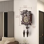 Kendal Handcrafted Wood Cuckoo Clock MX313 - Image 5