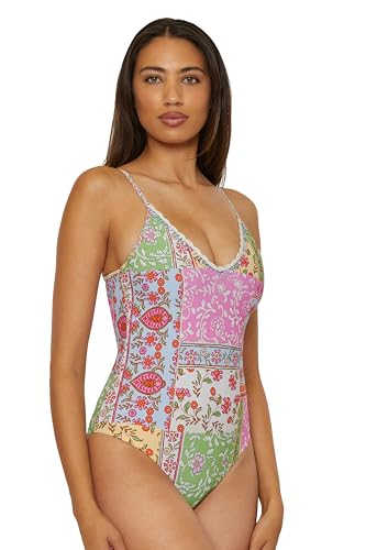 Lucky Brand Women's Seville Maillot One Piece Swimsuit, Adjustable, Bathing Suits2