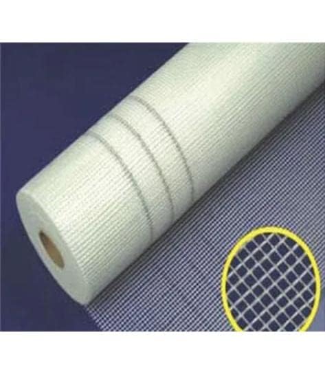 Image of Fiber glass Mesh 145 GSM (142mm X 50meters) For Construction,1 Roll Per Pack - Fiber Mesh For Plastering, For Waterproof Of Roof /Crack Patch /Wall Repair /.