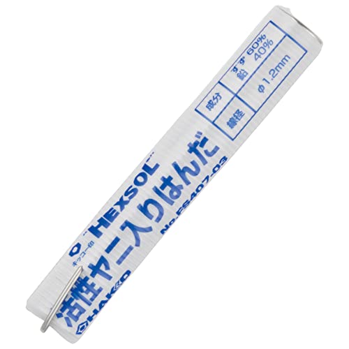 HAKKO Small amount solder 20 g (diameter 1.2 mm) FS 407-03 (Japan Import)