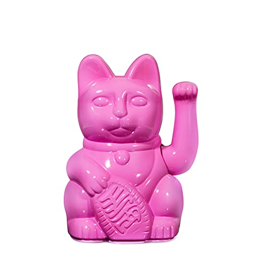 Donkey Products Lucky Cat Winkekatze in der Farbe Glossy Pink aus...