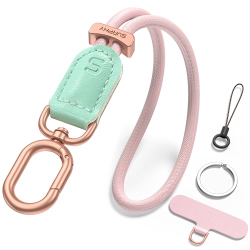 Image of SURPHY Phone Wrist Strap, Keychain Wristlet, Phone Lanyard with Tether Tab