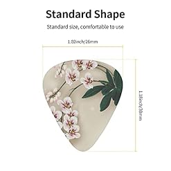 Bell Orchid Lot de 3 médiators en celluloïd coloré pour guitare basse, amateurs de musique, joueurs de guitare, guitares électriques et acoustiques 0,46 mm, 0,71 mm, 0,96 mm - Les Beatles, Paul McCartney, John Lennon, RIngo Starr, George Harrison Bell Orchid Lot de 3 médiators en celluloïd coloré pour guitare basse, amateurs de musique, joueurs de guitare, guitares électriques et acoustiques 0,46 mm, 0,71 mm, 0,96 mm – Image 4