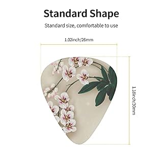 Bell Orchid Lot de 3 médiators en celluloïd coloré pour guitare basse, amateurs de musique, joueurs de guitare, guitares électriques et acoustiques 0,46 mm, 0,71 mm, 0,96 mm - Les Beatles, Paul McCartney, John Lennon, RIngo Starr, George Harrison Bell Orchid Lot de 3 médiators en celluloïd coloré pour guitare basse, amateurs de musique, joueurs de guitare, guitares électriques et acoustiques 0,46 mm, 0,71 mm, 0,96 mm – Image 4