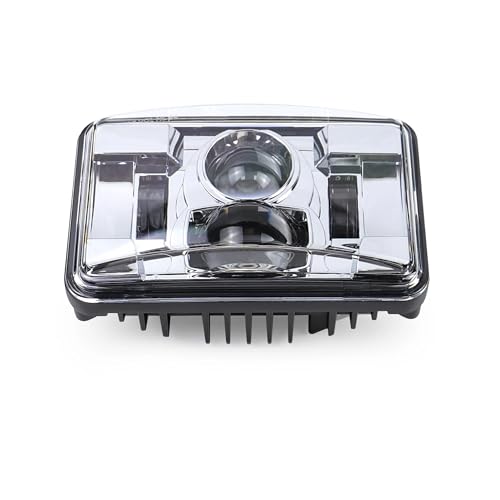 Phare LED motos 4x6 pouces faisceau haut bas puissant pour XR400 et XR650R
