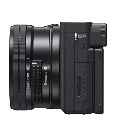 Sony Alpha 6400 E-Mount Compact Mirrorless Camera with 16-50 mm with GP-VPT2BT Handgrip, Black - Image 3