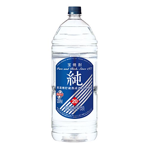宝焼酎 純 エコペット [ 焼酎 20度 千葉県 4000ml ]