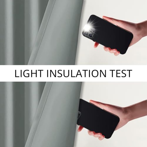 Image of Cloth Fusion Blackout Curtains, Silver Grey, Window 5 ft, Set of 2 | 3-Layer Triple Weave, Up to 90% Light Block, Thermal Insulated, Premium Steel Grommets, Set of 2