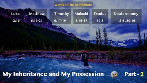 S19:E34 - [Bible Study] My Inheritance and My Possession (2)