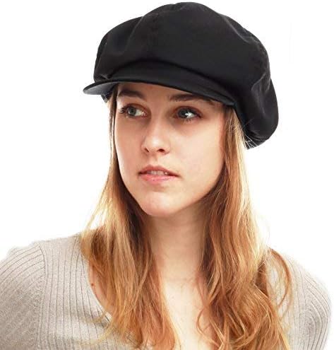 The Hat Depot [Made in USA Exclusive Cotton Newsboy Gatsby Big Applejack Style Cabbie Hat