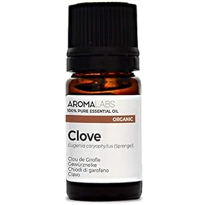 BIO – Aceite Esencial Clavo – 5mL – 100% Puro, Natural, Quimiotipado y Certificado AB – Aroma Labs (Marca Francesa)